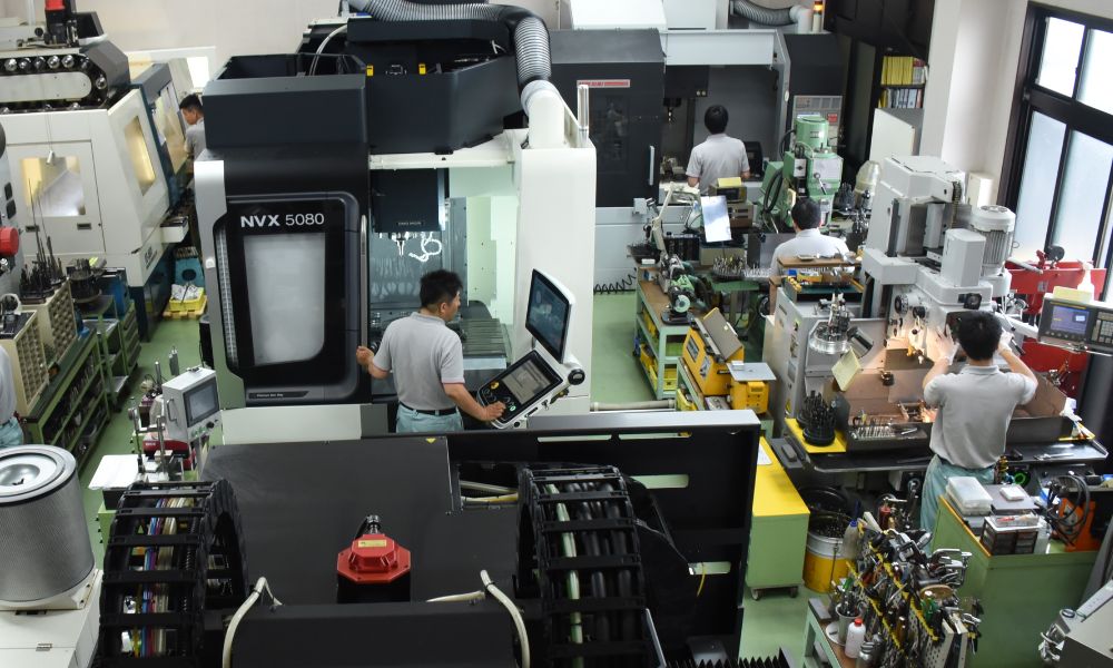 多田プレシジョン作業場風景